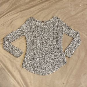 Free People West End Cable Knit Sweater